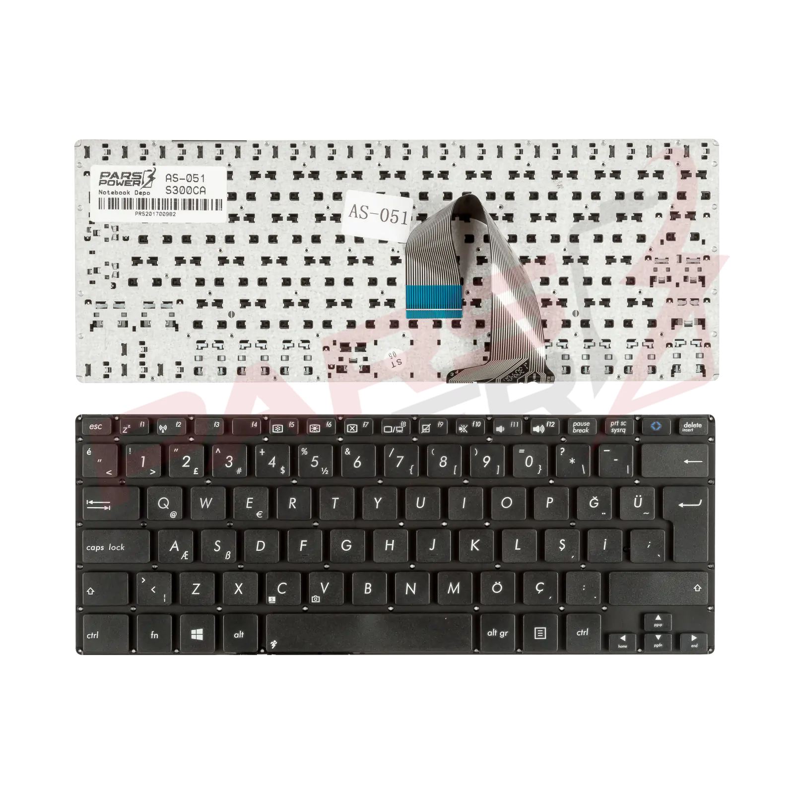 Asus 0KN0-P51US12 Notebook Klavye (Siyah TR)