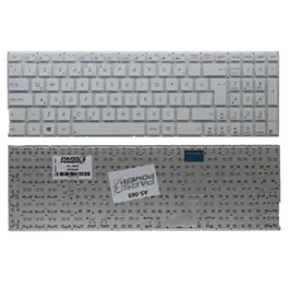 Asus X556UF Uyumlu Notebook Klavyesi (Beyaz TR)