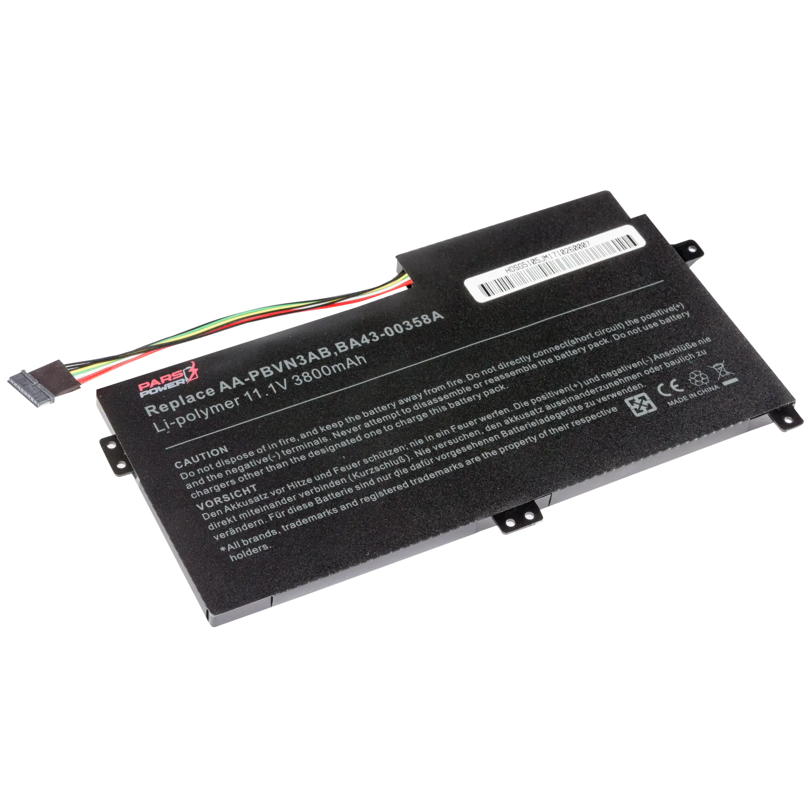 Samsung NP370R4E, NP370R4V, NP370R5E Notebook Batarya - Pil (Pars Power)