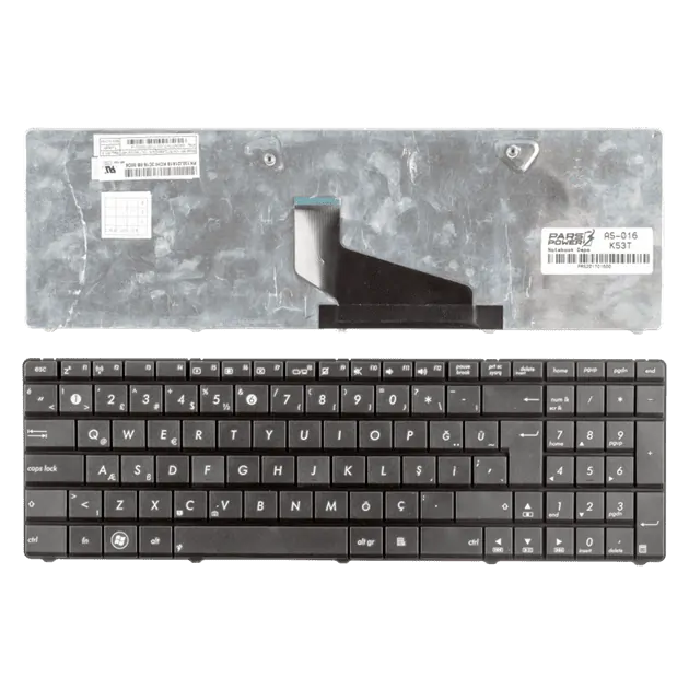Asus A53T Notebook Klavye (Siyah TR)