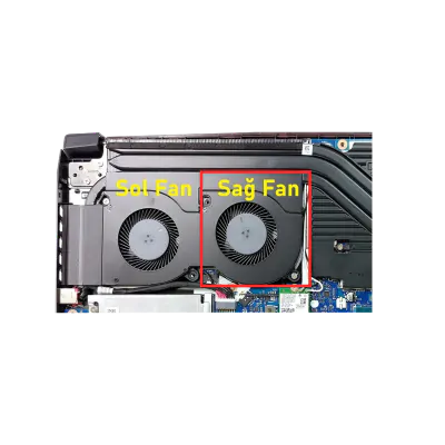 Acer Nitro 5 AN515-54, AN515-43 CPU Fan - İşlemci Fanı