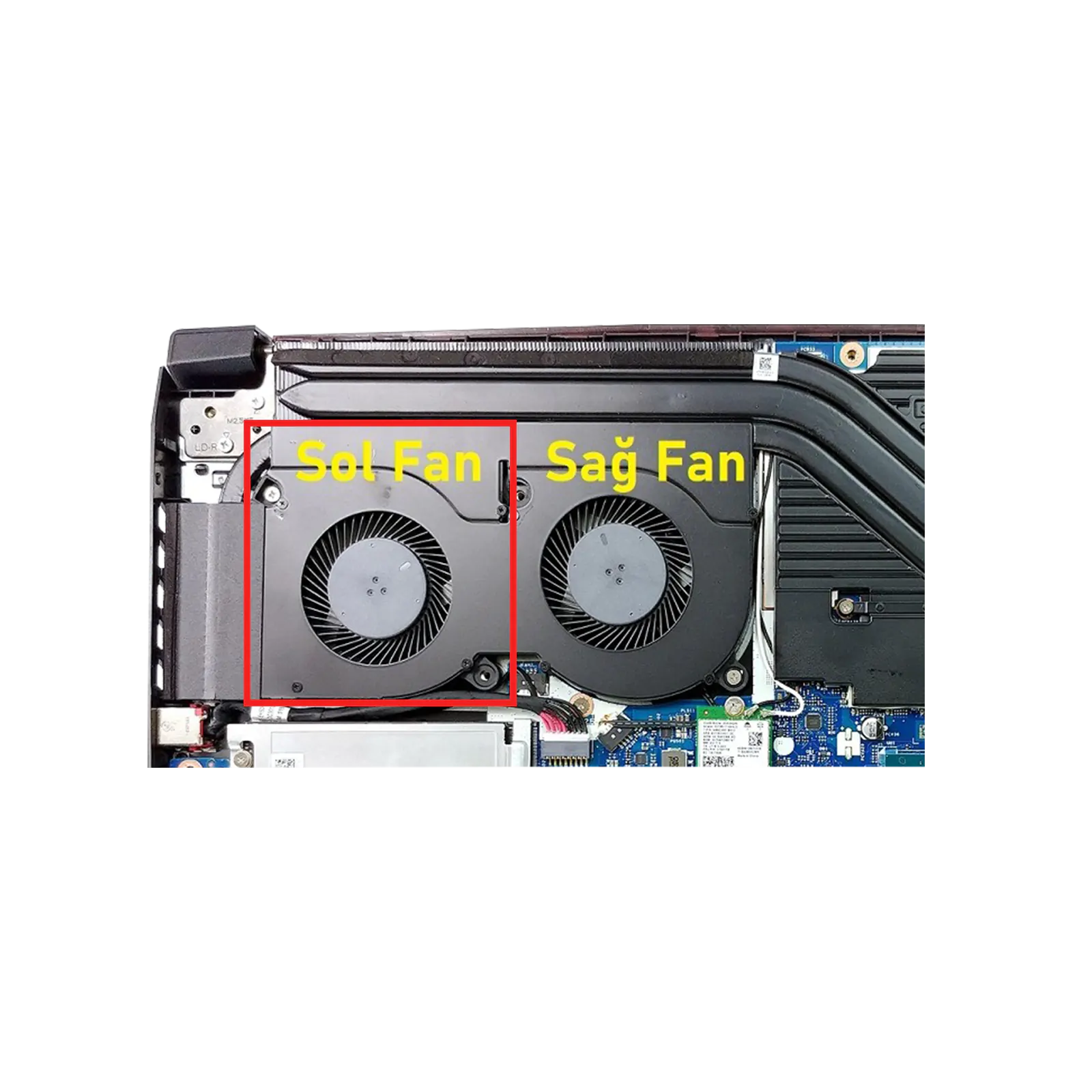 Acer Nitro 5 AN515-54, AN515-43 CPU Fan - İşlemci Fanı