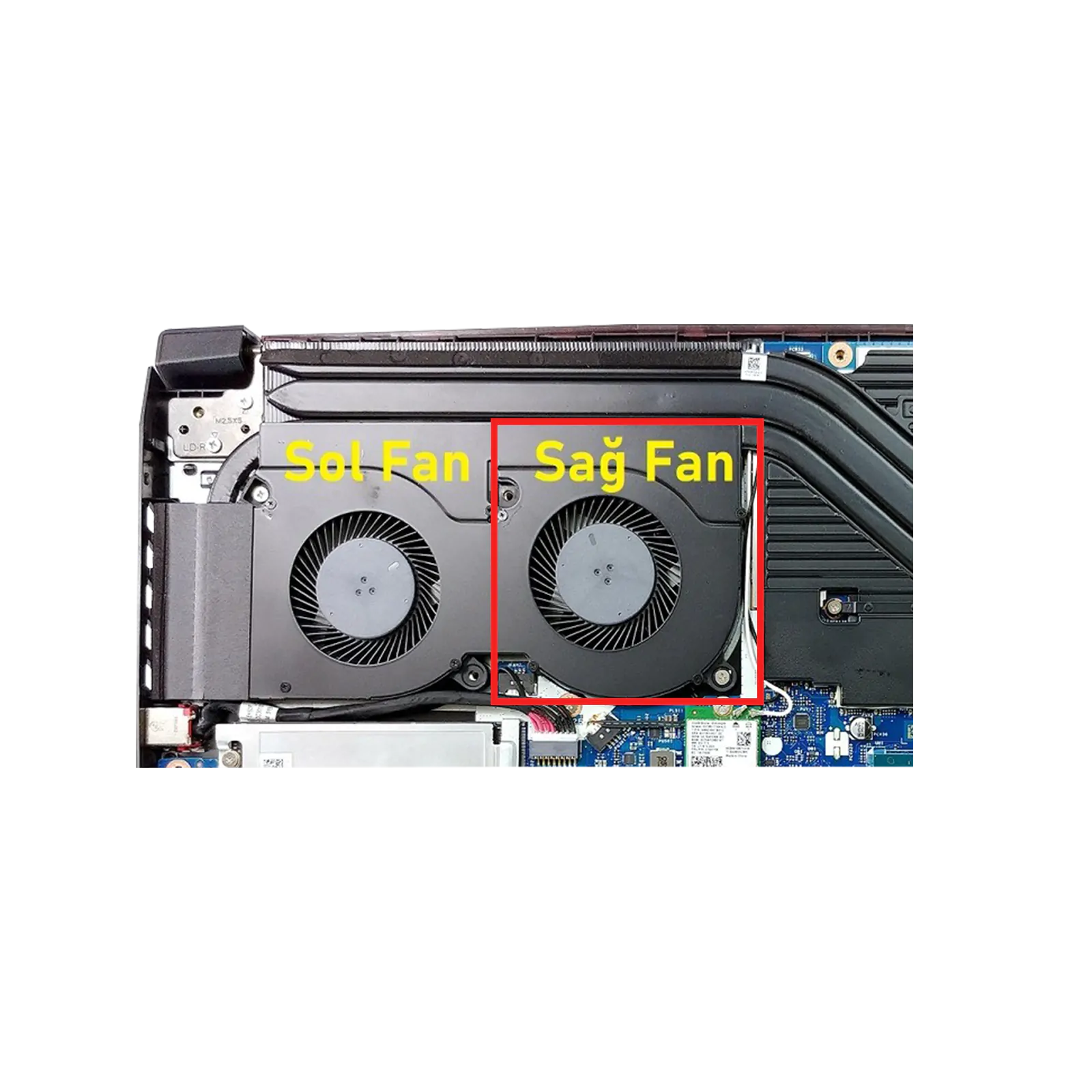 Acer Nitro 5 AN515-51, AN515-52 CPU Fan - İşlemci Fanı