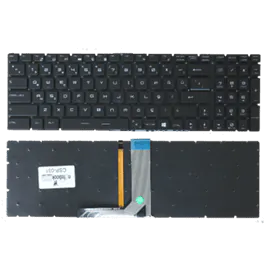 Msi GS60 Uyumlu Notebook Klavye (Siyah Işıklı TR)