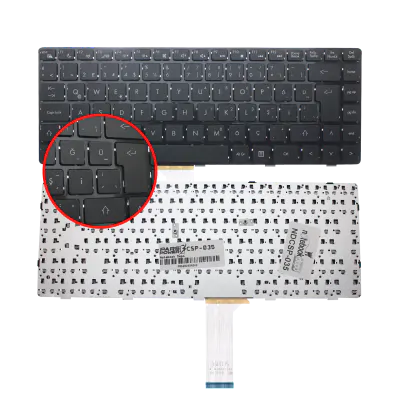 Haier X3P Uyumlu Notebook Klavye (Siyah TR)