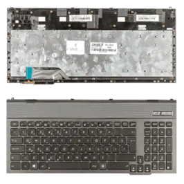 Asus G55 Notebook Klavye (Kasalı Işıklı Siyah TR)