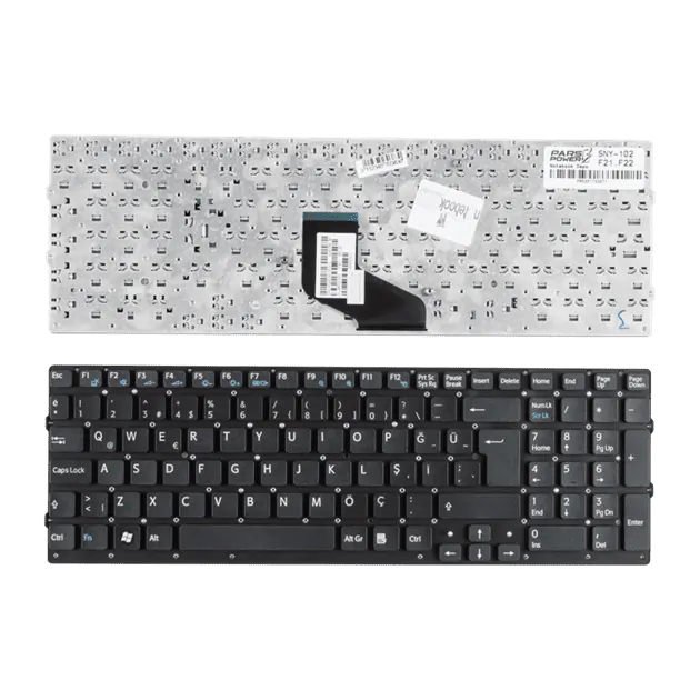 Sony 148952731, 148952741 Notebook Klavye (Siyah TR)