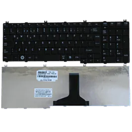 Toshiba Satellite C660, C660D, C665, C665D Notebook Klavye Parlak (Siyah TR)