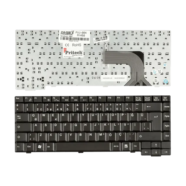 Fujitsu Siemens K052046D1 Notebook Klavye (Siyah TR)