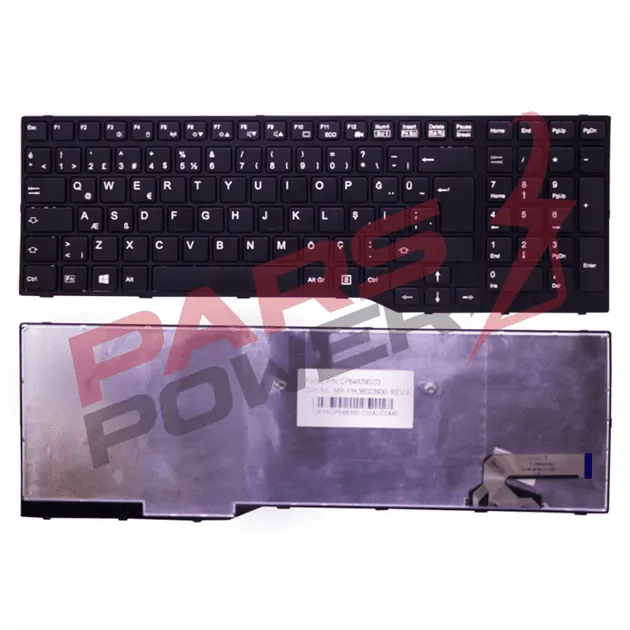 Fujitsu 34055371 Notebook Klavye (Siyah TR)