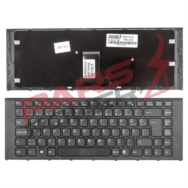 Sony Vaio VPCEA Serisi Notebook Klavye (Siyah TR)