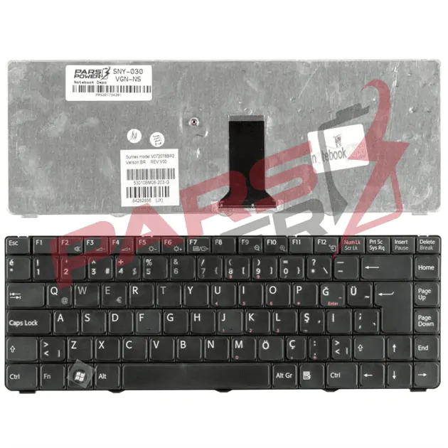 Sony Vaio 148044221 Notebook Klavye (Siyah TR)