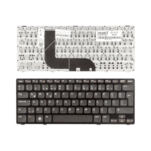 Dell Inspiron 13z-5323 Serisi Uyumlu Notebook Klavyesi (Siyah TR)