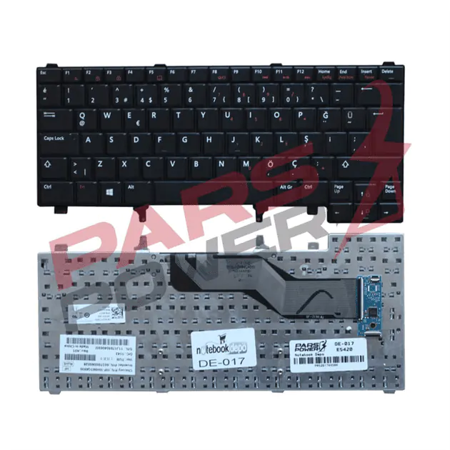 Dell 0C7FHD, 088J7Y, 88J7Y Uyumlu Notebook Klavye (Siyah TR)