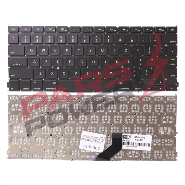 Apple A1425 Klavye (Siyah Eng)