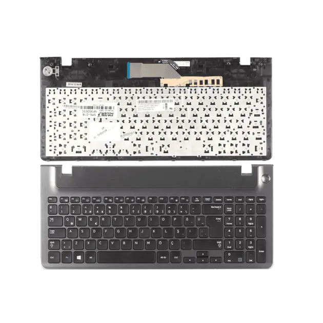 Samsung 9Z.N4NSC.30T Notebook Klavye Yarım Kasalı (Siyah TR)