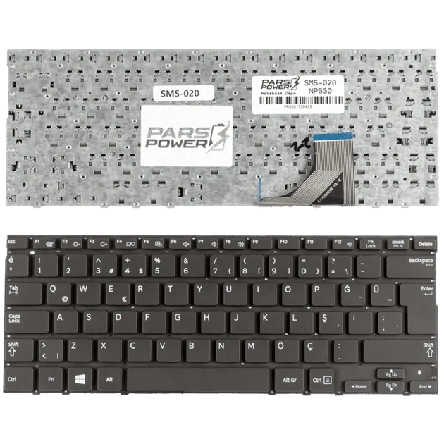 Samsung Np530u3c Notebook Klavye (Siyah TR)