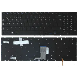 Samsung 870Z5E-X03TR Uyumlu Notebook Klavye (Siyah Işıklı TR)