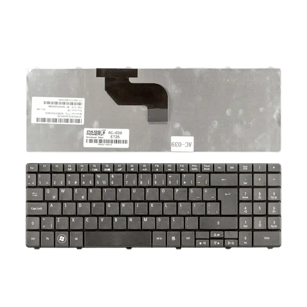 Acer 6037B0043301, 9500274FV30A Notebook Klavye (Siyah TR)