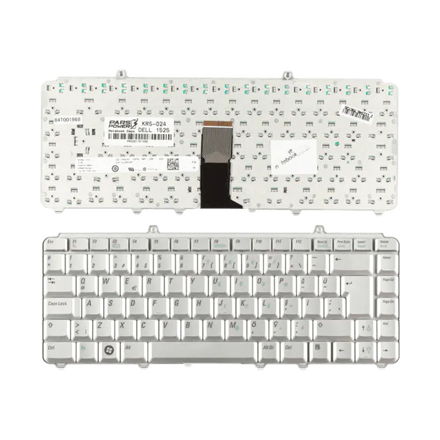 Dell 0JM629, 0KT429, 0MU194, 0MU203 Notebook Klavye (Gümüş TR)