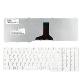 Toshiba Satellite C660, C660D, C665, C665D Notebook Klavye (Beyaz TR)