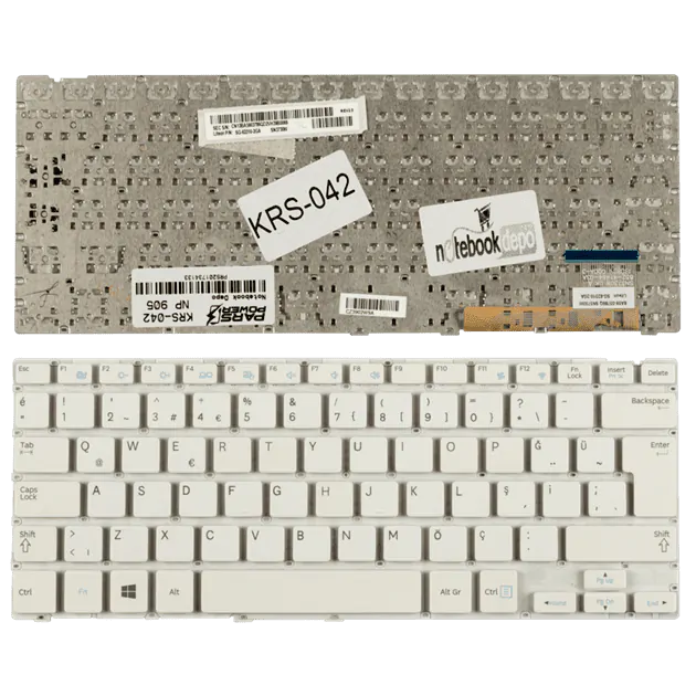Samsung 915S3G Notebook Klavye (Beyaz TR)