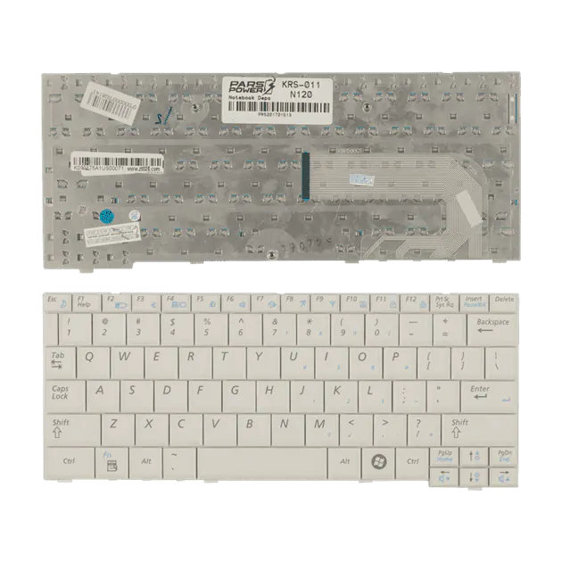 Samsung N102s Notebook Klavye (Beyaz ENG)