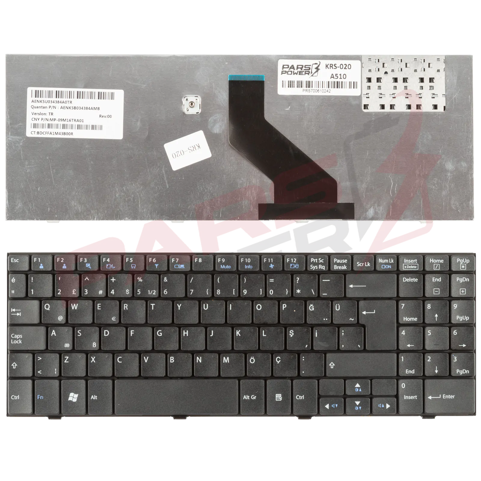 Lg A505 Notebook Klavye (Siyah TR)