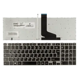 Toshiba L875D, TT0SU, TV0GV, TV0SU Notebook Klavye Işıklı (Siyah TR)