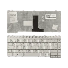 Toshiba Satellite A200-14D, A200-14E Notebook Klavye (Gümüş TR)