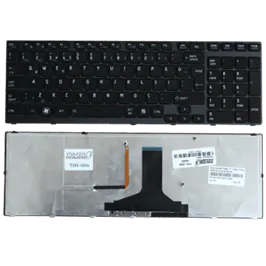Toshiba 9Z.N4YBC.001, 9Z.N4YBC.00T Notebook Klavye Işıklı (Siyah TR)