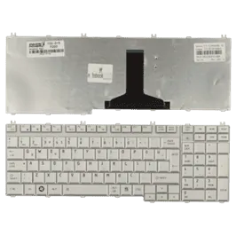 Toshiba Satellite A500-138, A500-13C Notebook Klavye (Gümüş TR)