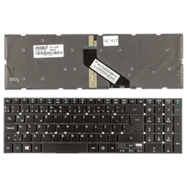 Acer Aspire V17 Nitro VN7-791G Notebook Klavye Işıklı (Siyah TR)