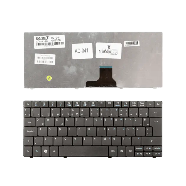 Acer 9Z.N3C82.01D, 9Z.N3C82.10T, 9Z.N3C82.11D Notebook Klavye (Siyah TR)