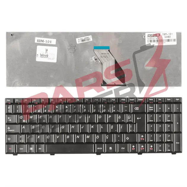 Lenovo 25-009754, 25011306, 25-011424 Notebook Klavye (Siyah TR)