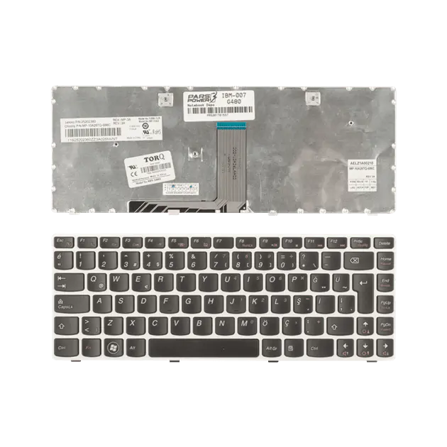 Lenovo ideaPad B480 Notebook Klavye (Siyah TR)