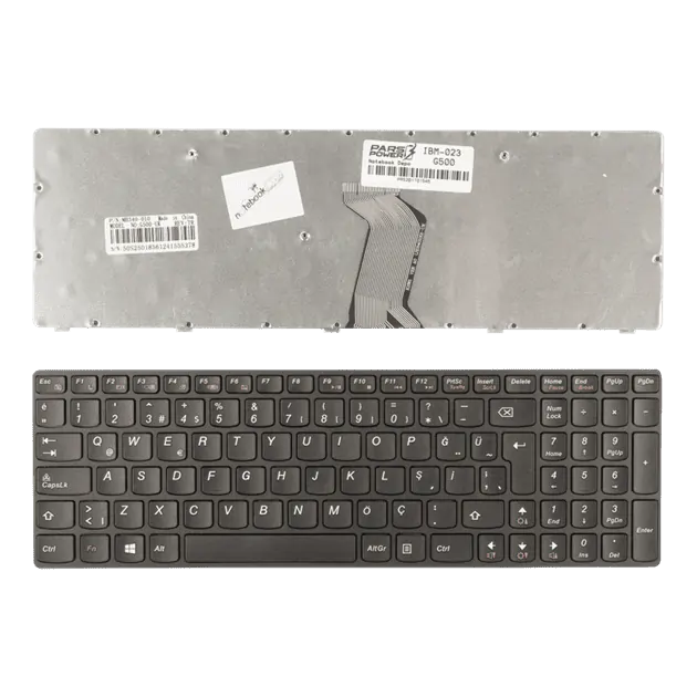 Lenovo 0KN0-B51TU12, 0KN0-B51TU13 Notebook Klavye (Siyah TR)