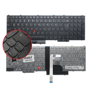Lenovo 00PA247, 00PA275, 00PA277 Notebook Klavye Işıklı (Siyah TR)