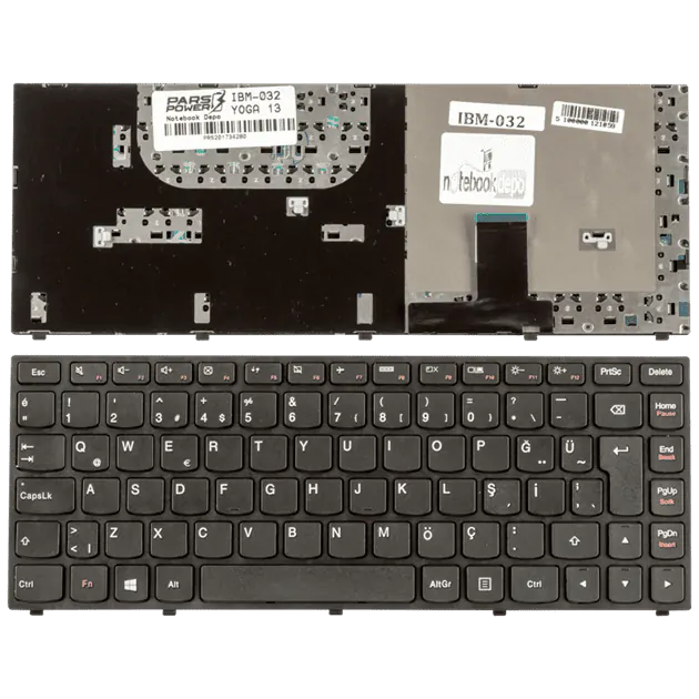Lenovo 20175 Notebook Klavye (Siyah TR)
