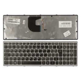 Lenovo P500, Z500, Z500A, Z500G, Z500T Notebook Klavye Işıklı (Siyah TR)
