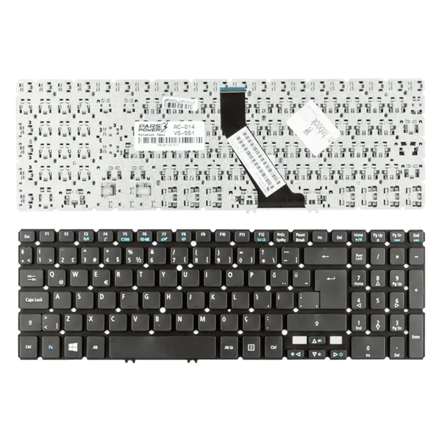 Acer 0KN0-762UI12 Notebook Klavye (Siyah TR)