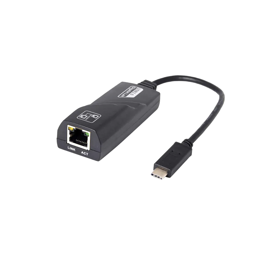 Type-C 10/100/1000 Gigabit 3.1 USB-C Ethernet Dönüştürücü - Çevirici ETH1TYPEC